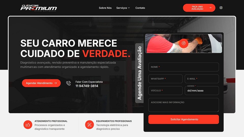 Clinycar Premium — capa do case