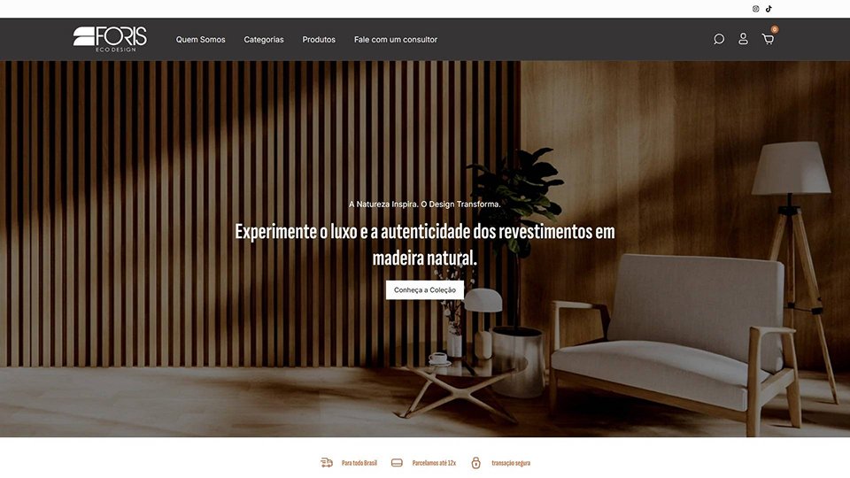 Eco Foris — capa do case