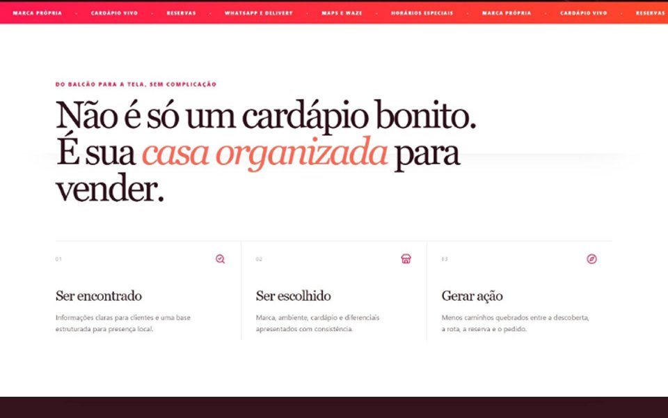 Maema: ser encontrado, ser escolhido e gerar ação