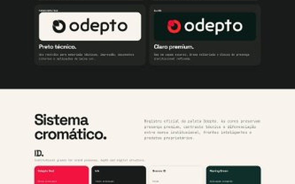 Odepto: sistema cromático