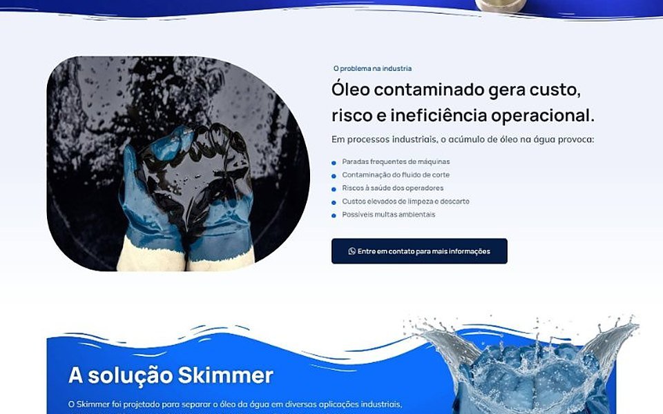 Strake: o problema do óleo na indústria